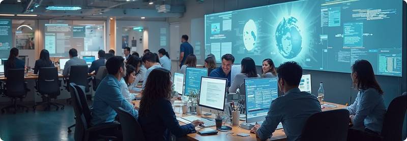 Digital innovation ecosystem where technology and intelligence work as one.