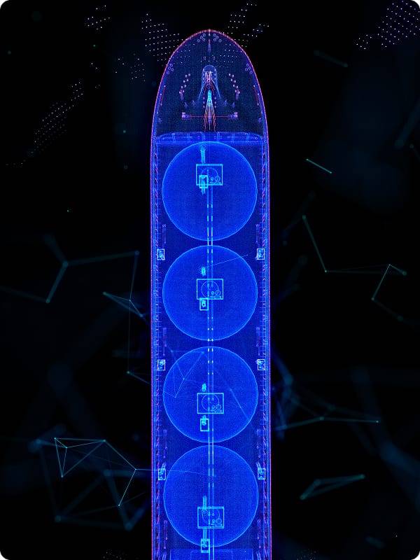 3D digital twin platform for maritime risk management and ship safety.