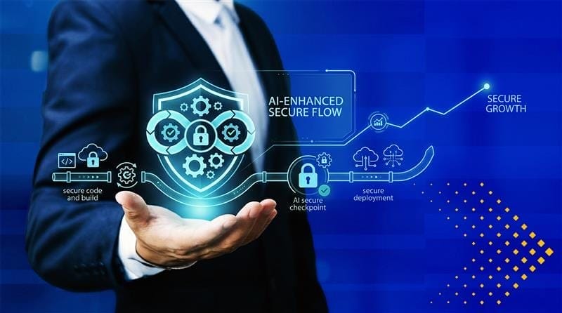 AI enhanced secure flow for secure growth.